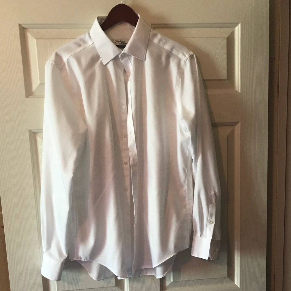 White Van Heusen button down
